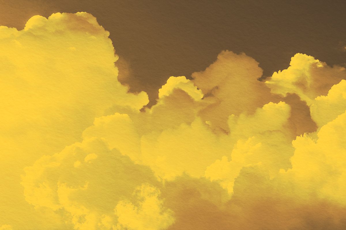 Dramatic cloudy sky