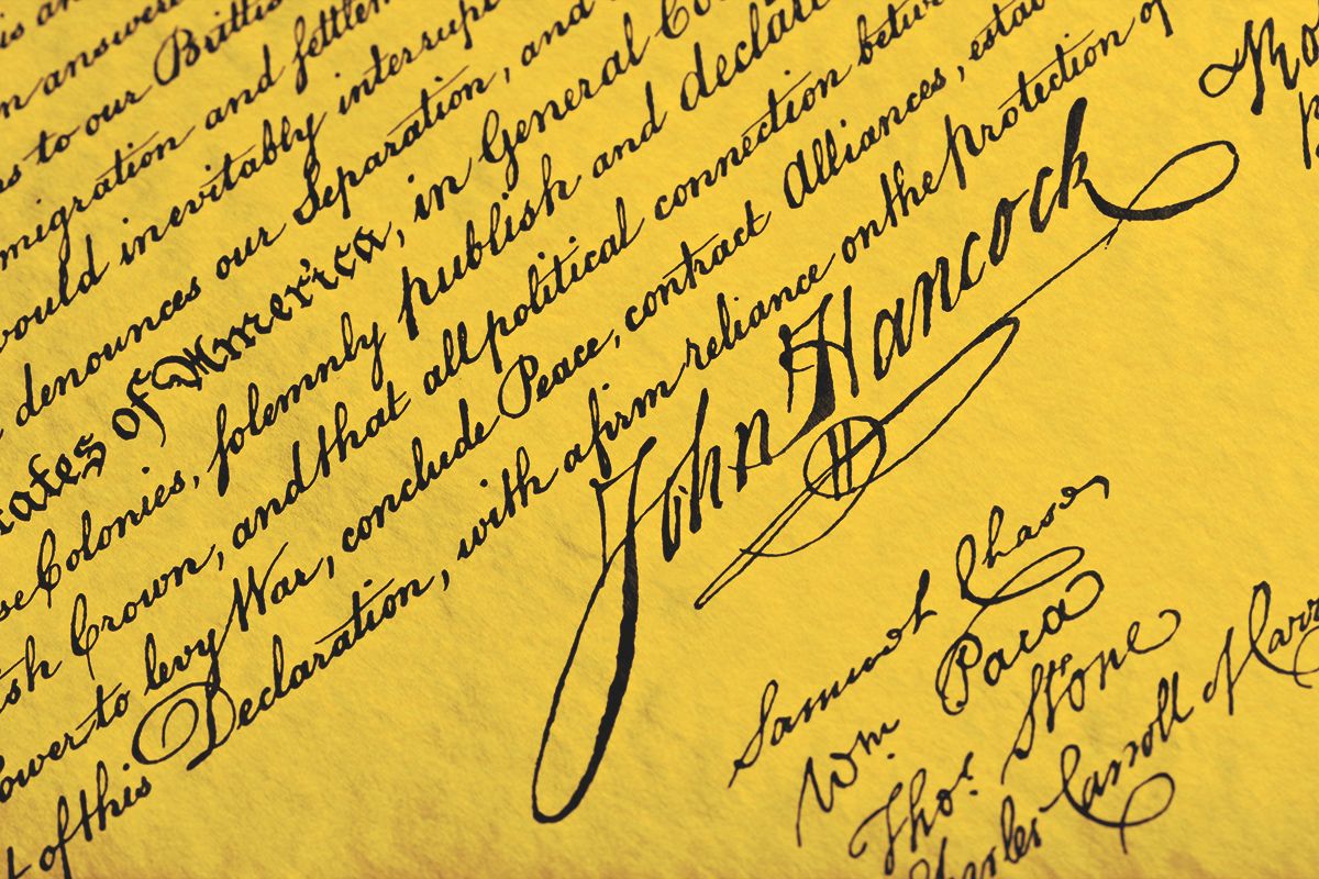 John Hancock signature