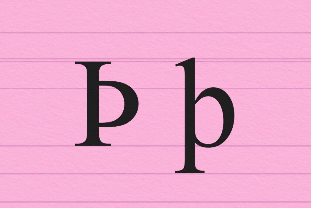 Latin letter Thorn