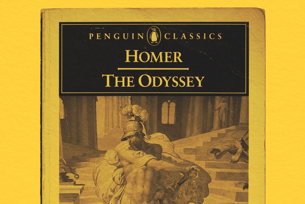 Homer The Odyssey Penguin Classic book cover