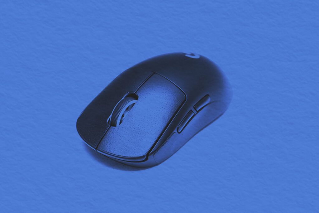 A computer mouse