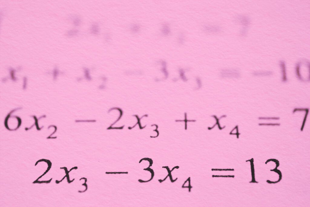 System of equations
