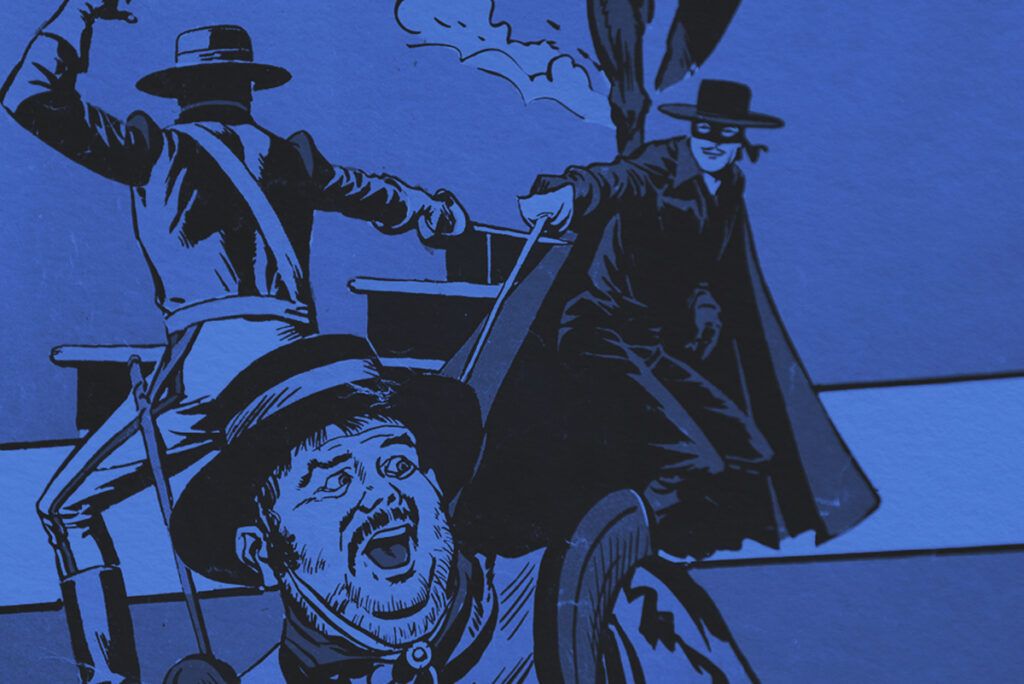 Comic magazine of the television series El Zorro